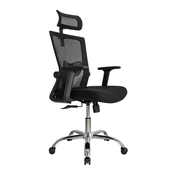 Silla de Oficina Presidente Ergonomus Delphi Base Cromada
