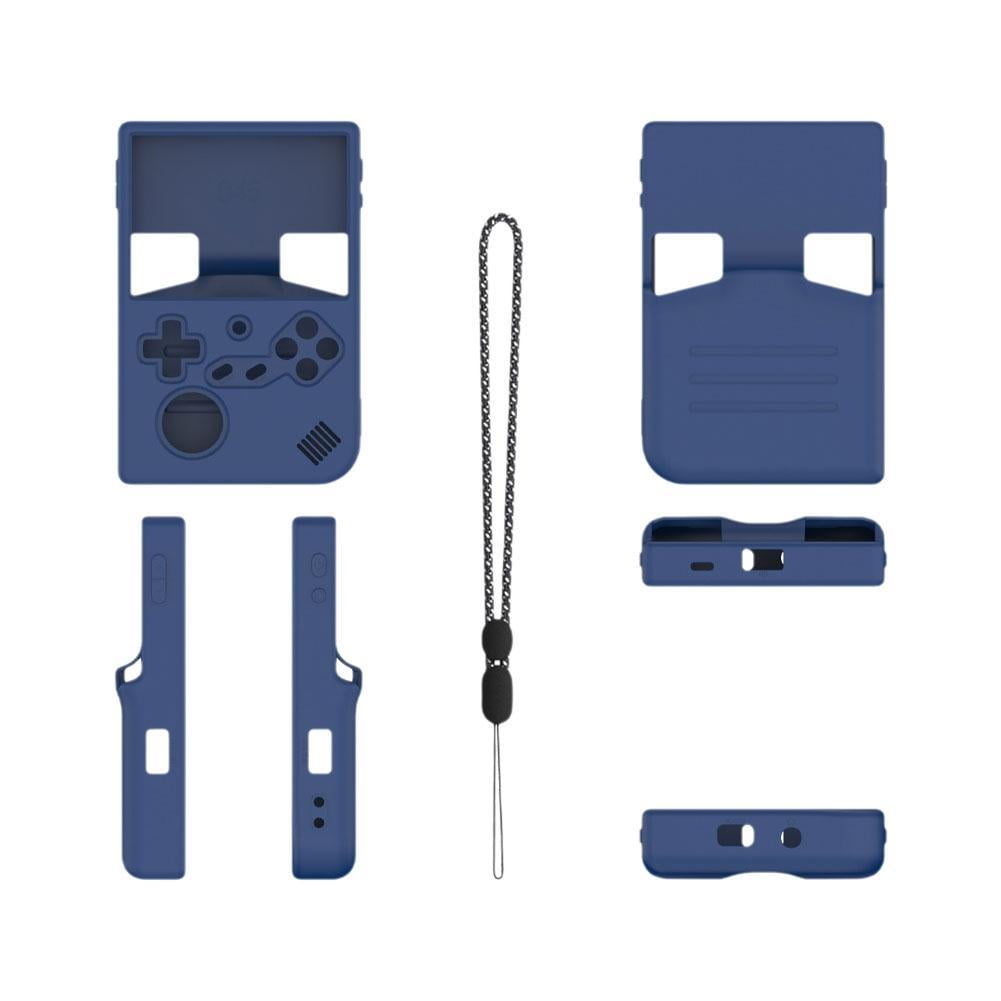 Genérico - Funda Protectora De Silicona Suave A Prueba De Golpes Para La Consola De Juegos Anbernic Rg40xxv - Cubierta Ligera Y Duradera Accesorios-azul