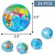 thumbnail image 4 of Bolas de espuma Earth Squeeze Globe Mini Soft de 2.5 pulgadas para niños x24, 4 of 7