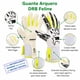 thumbnail image 4 of Guantes Arquero Portero DRB Feline Pro Blanco Látex 4mm, 4 of 10