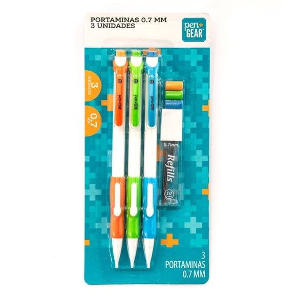 Portaminas 0,7 Mm 3 Unidades, 1 Un