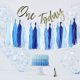 thumbnail image 2 of Guirnalda ODDODDY 30 cm 20 piezas Papel de seda azul, 2 of 6