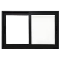 Windoor - Ventana Termopanel Aluminio Rpt Premium 73S 150X100Cmvidrio De Seguridad Templado - Negro