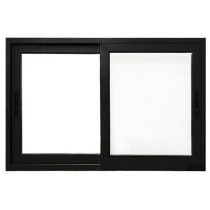Windoor - Ventana Termopanel Aluminio Rpt Premium 73S 150X100Cmvidrio De Seguridad Templado - Negro
