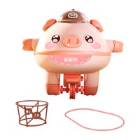 Magideal - Balancing Pig Juguete Tumbler Unicycle Cuerda Equilibrio Material Pp Adecuado Para Niños Regalos De Cumpleaños Decoración Infantil Desarrollo De Coord Rosa