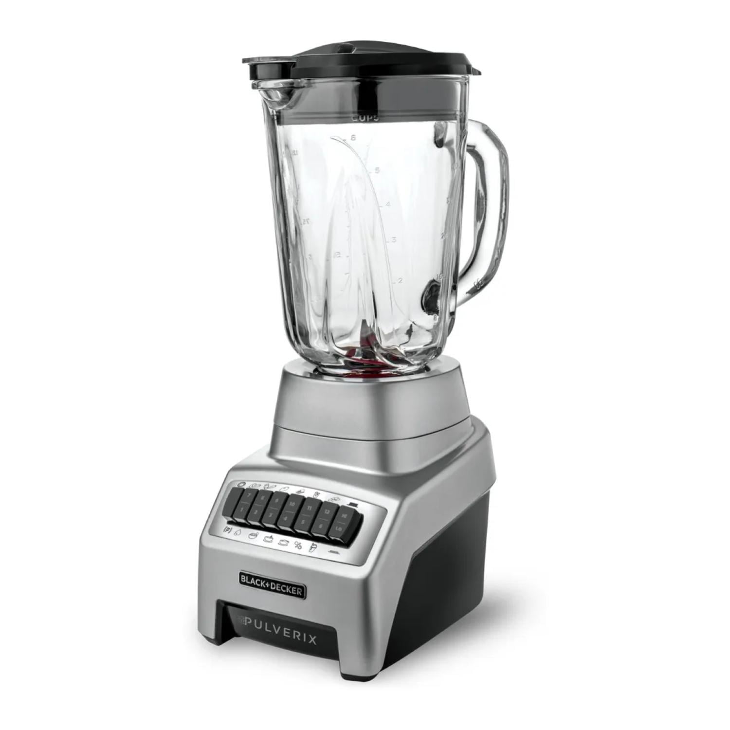 Black+decker - Licuadora Electrica 700w Jarra Vidrio Bl1140ms