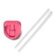thumbnail image 3 of Tapa con pajita para botella Yeti Yonder, color rosa tropical, 3 of 3