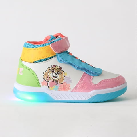 Zapatilla Caña Alta Niña Luces Skye Multicolor Paw Patrol