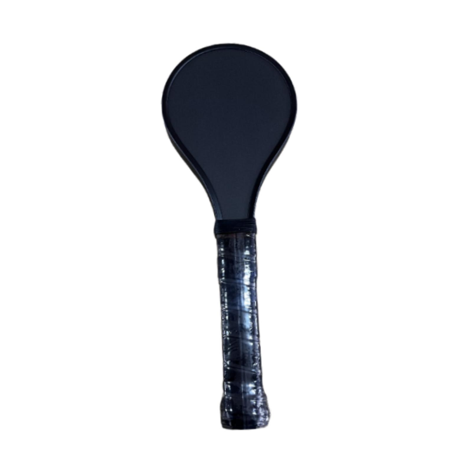 Ioensy - Raqueta De Pickleball Portátil Con Superficie Esmerilada Y Punto Dulce, Color Negro