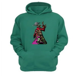 Genérico - Polerón Canguro Guardianes La Película Verde Aguamarina Talla Xl Unisex