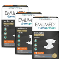 Pañales Emumed Premium 3 Paquete Talla M