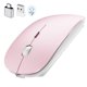 thumbnail image 2 of Ratón inalámbrico Bluetooth PEIBO para portátil MacBook Pink, 2 of 9