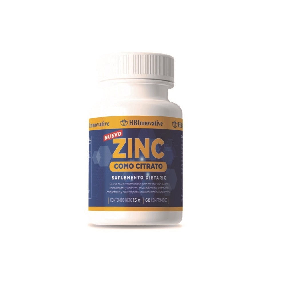 Hb - Inmunidad - Citrato De Zinc X 60 Comp.