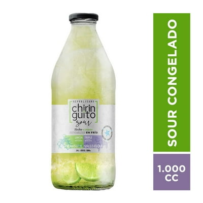 Cóctel Pisco Sour Limón Pica 24° Botella 1 L Chiringuito