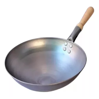 Genérico - Sartén Wok Chino De 36 Cm