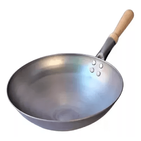 Genérico - Sartén Wok Chino De 36 Cm