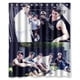 thumbnail image 1 of Cortina de ducha Janoskians, juego de cortina de baño con ganchos, tamaño 60 x 72 pulgadas, 1 of 3
