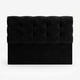 thumbnail image 4 of Cama Dos Plazas Con Respaldo y bases divididas de 150 X 190cm Tapizada en Felpa Negro, 4 of 6