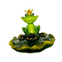 Ioensy - Figura De Rana Flotante En El Agua Del Estanque, Estatua Coleccionable De Animal Para Estanque Al Aire Libre, Estilo A