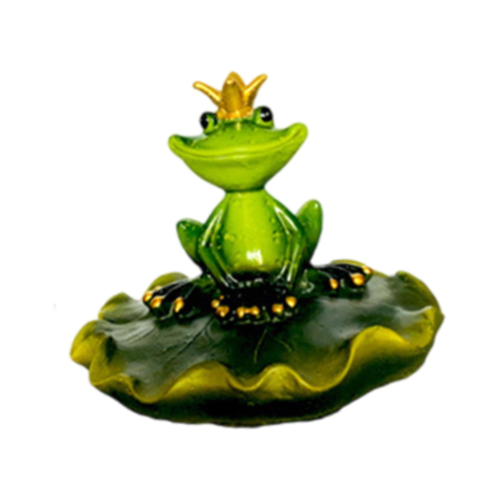 Ioensy - Figura De Rana Flotante En El Agua Del Estanque, Estatua Coleccionable De Animal Para Estanque Al Aire Libre, Estilo A