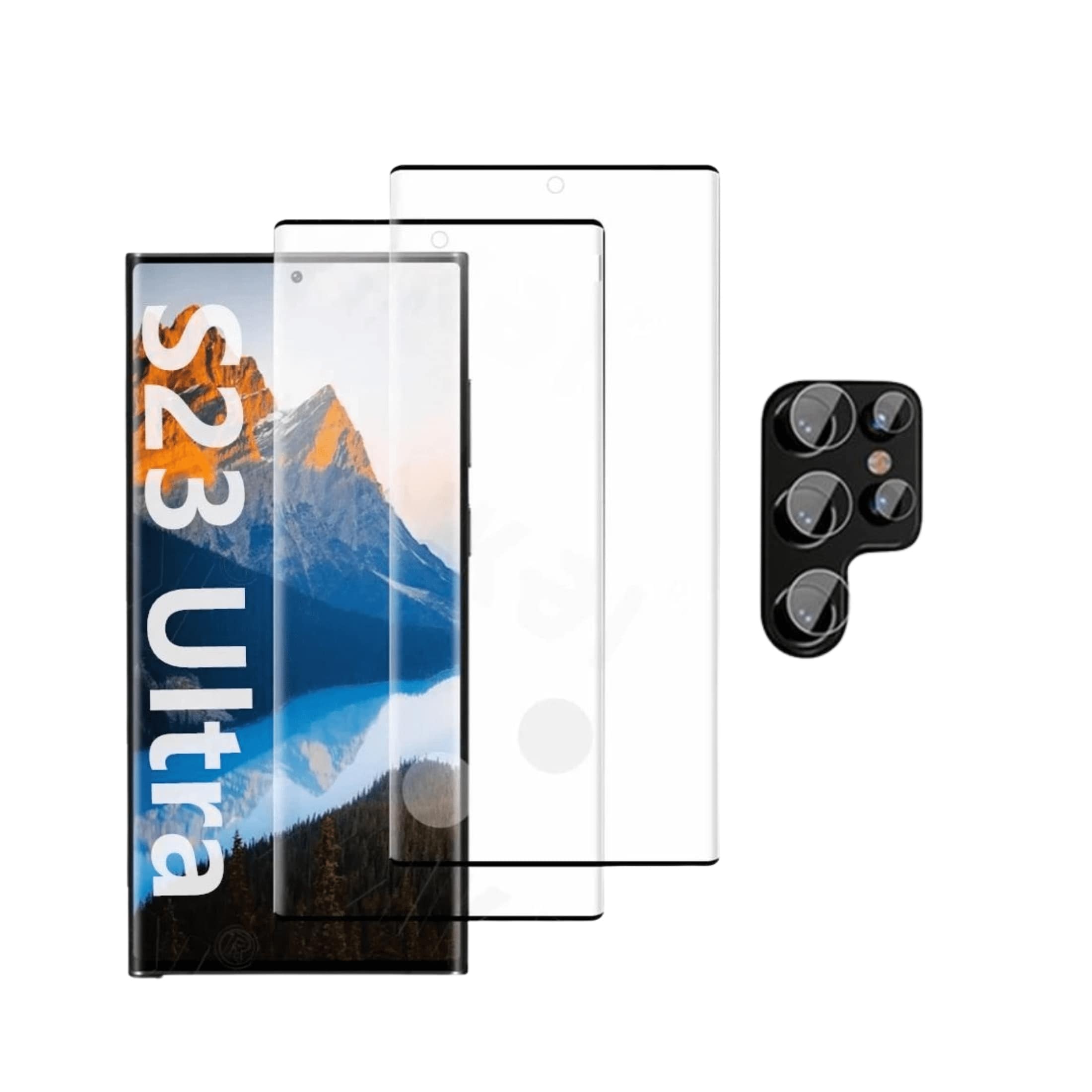 Fl Tech - Lámina Completa Para Samsung Galaxy S23 Ultra Camara