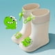 thumbnail image 1 of Boys Girls Adorable Bear Waterproof Rain Shoes, Wear-resistant Non-slip Galoshes For Kids Children, 1 of 3
