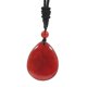 thumbnail image 5 of Colgante De Gota De Agua, Collar De Piedra, Joyería Artesanal, Resistente Para Unisex, Ajustable, Rojo, 5 of 5