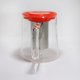 thumbnail image 3 of Tetera Vidrio Borosilicato Con Infusor 850 Ml Salmon, 3 of 5