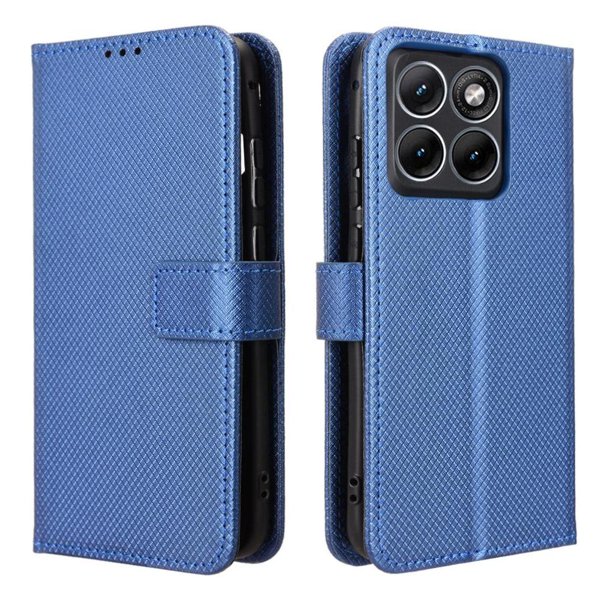 Funda Billetera para Samsung Galaxy A06 5G con Ranuras y Soporte Azul