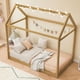 thumbnail image 2 of Cama de casa de madera tamaño doble, 2 of 6
