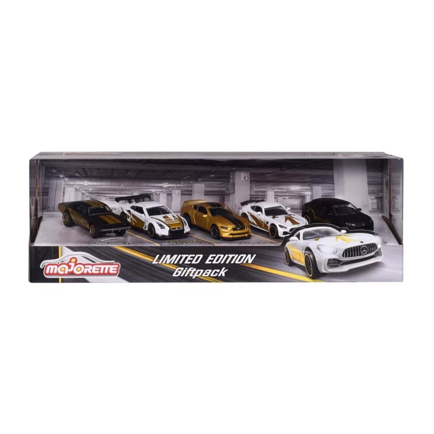 Genérico - Juguete Pack 5 Autos 1:62 Metalicos Limited Edition Infantil