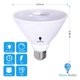 thumbnail image 2 of Bombillas LED Bluex PAR30, 10 W, 850 lm, 3000 K, paquete de 6, 2 of 5