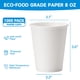 thumbnail image 2 of Vasos de café de papel desechables RACETOP 240 ml, paquete de 1000, 2 of 5