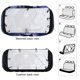 thumbnail image 3 of Miércoles-theme Car Rear Seat Covers Back Elastic Flexible Car Seat Covers Decorative Fits Most Cars 120x59x76cm, 3 of 6