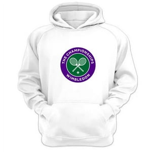 Genérico - Polerón Canguro Wimbledon Blanco Talla L Unisex