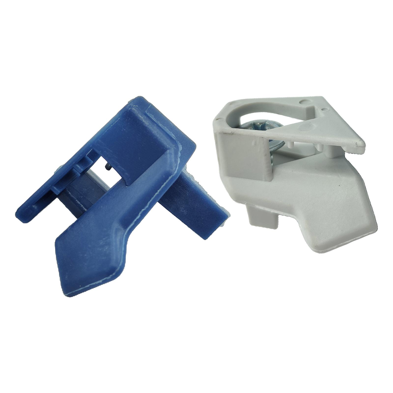 Magideal - Par De Clips De Lámpara De Lateral Delantero Con Tornillo De Montaje De Accesorios De Plástico Abs Azul Izquierdo Y Derecho Para Piezas De Vehícu