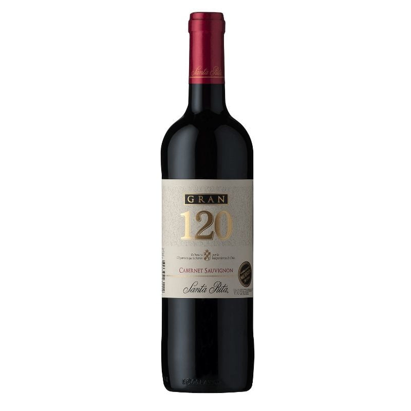 Vino Tinto Cabernet Sauvignon Botella 700 ml Gran 120