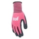 thumbnail image 2 of Guantes de jardinería MUD Dotted Nitrile Palm para mujer, rosas, S/M, 2 of 7