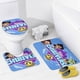 thumbnail image 4 of Chibiverse-theme 4-Piece Shower Curtain Set with Rugs, Waterproof Bathroom Decor Set Includes Bath Mat, U-Shaped Rug, Toilet Lid Cover and Curtain with Hooks, 4 of 6