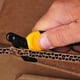 thumbnail image 2 of Cuchillo utilitario Box Cutter Klever XChange Safety Cutter, color naranja, 2 of 3