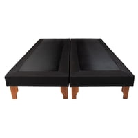 Diseños Valestrini - Base King Lino Negro