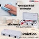 thumbnail image 4 of Cocina Encimera a Gas Licuado 3 Platos Cocinilla Blanca, 4 of 7