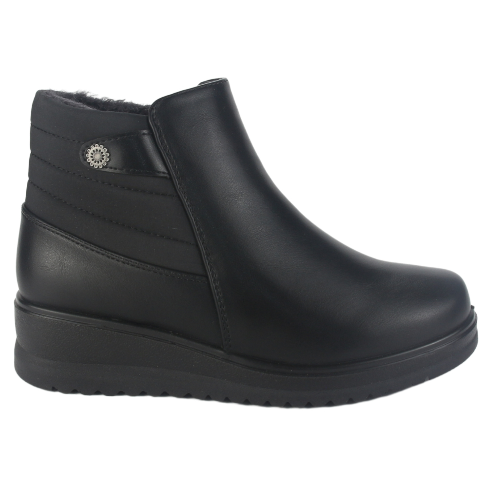 Botin Chalada Mujer Rayo-2 Negro Casual