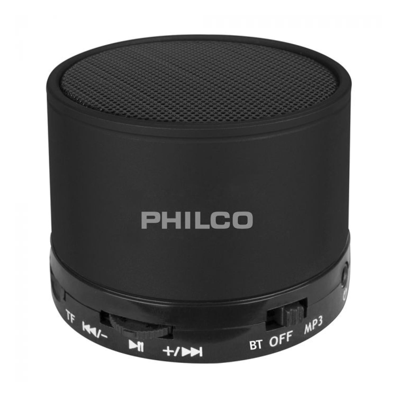 Philco - Parlante Portatil Bluetooth 3w Rms P295 Negro