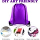 thumbnail image 3 of Mochila deportiva con cordón, 10 unidades, para gimnasio, escuela, gimnasio, deportes, viajes., 3 of 6