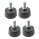 thumbnail image 5 of 4 Almohadillas Antideslizantes Para Los Pies De La Bicicleta Estática., 5 of 5