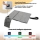 thumbnail image 5 of Cojín de silla con calefacción JLDTOP plegable USB de 3 niveles, gris, 5 of 9