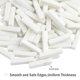 thumbnail image 4 of Azulejos de Mosaico de Vidrio Blanco en Tiras Youway Style 150g, 4 of 8