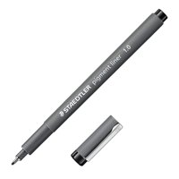 Marker Staedtler Pigment Liner 308, Negro, 1,0 Mm
