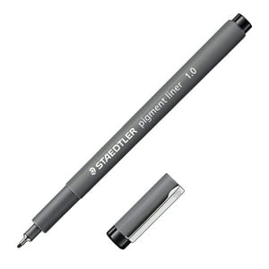 Marker Staedtler Pigment Liner 308, Negro, 1,0 Mm